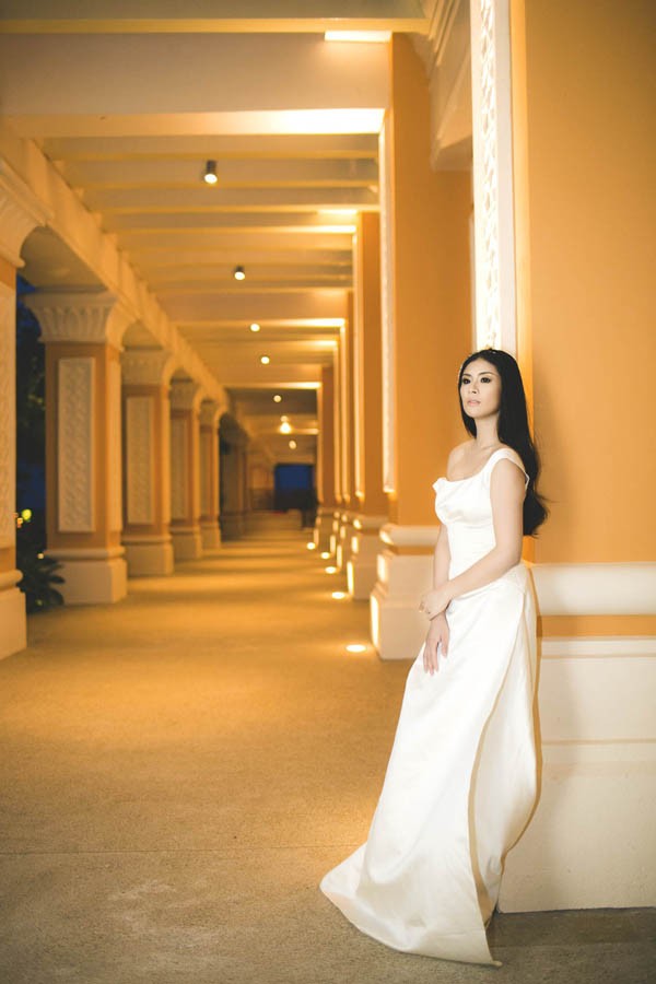 Ngọc Hân mặc váy tự thiết kế, xinh như công chúa - ảnh 6